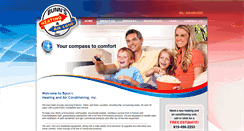 Desktop Screenshot of bunnsheatingandair.com